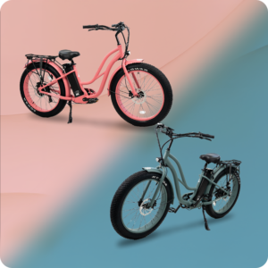 Vélo électrique de ville Chilly's couleur Atlantic disponible à la vente chez Bloomway à Biarritz