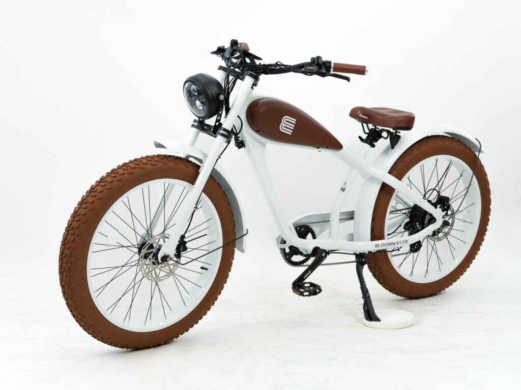 Vélo électrique fatbike disponible chez Bloomway à Biarritz.