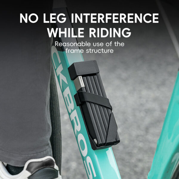 Antivol robuste s'attachant au cadre sans gène disponible chez Bloomway à Biarritz