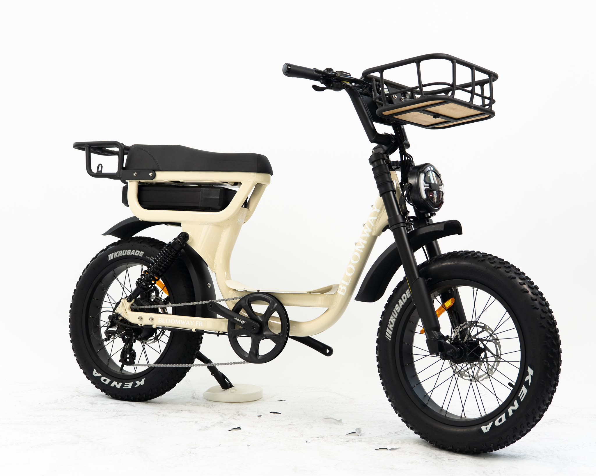 partner vélo électrique fatbike deux places moderne Biarritz