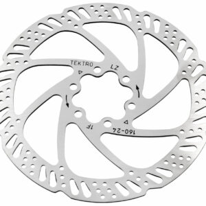 Disque de frein TEKTRO TR160-24 de 160 mm avec fixation 6 trous pour vélo électrique et VTT